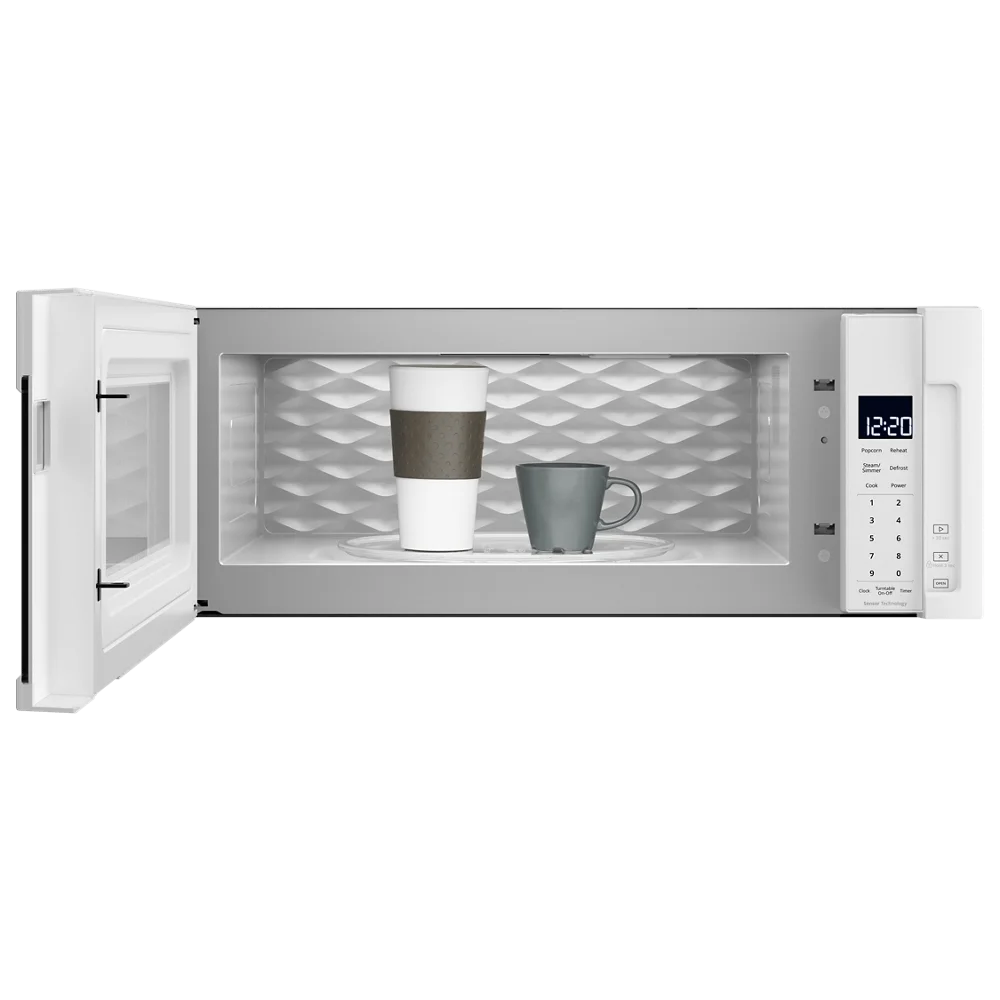 Whirlpool Wml75011h 30" Wide 1.1 Cu. Ft. 1000 Watt 400 Cfm Over The Range Microwave -