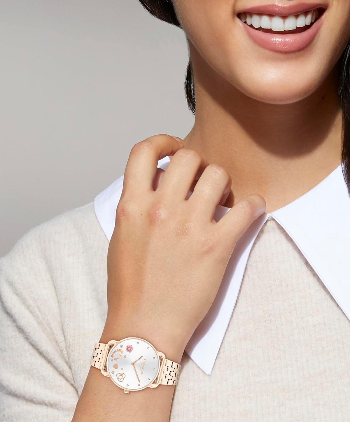 Coach Elliot Women's Watch | Elegant and Sophisticated Stles Combined | Premium Quality Timepiece for Everyday Wear | Water Resistant | (Model 14504285)