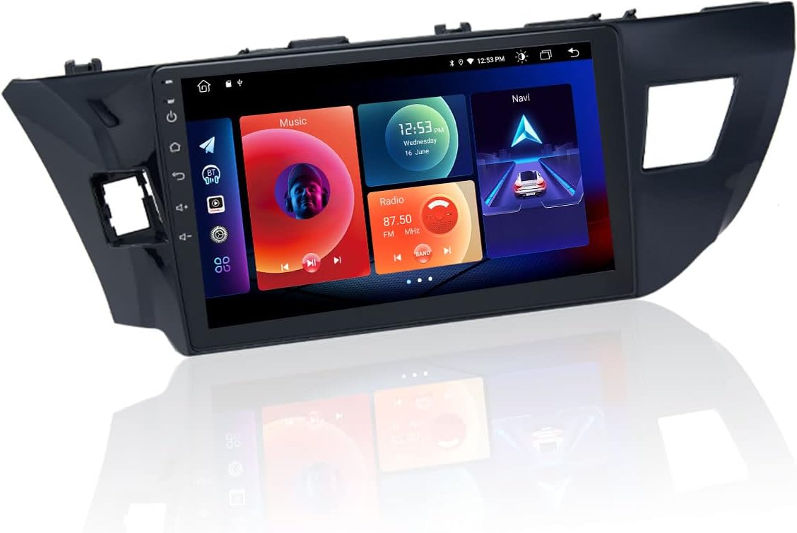 Roadanvi for Toyota Corolla 2019 2020 Car Stereo Radio for Car Navigation Carplay Android Auto Bluetooth 1280x720 IPS Touch Screen 4GB+64GB