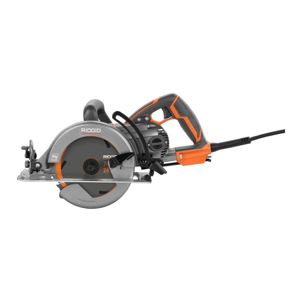 Ridgid 15 Amp 7-1/4 in. Worm Drive Circular Saw