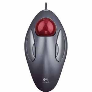 Logitech Trackman Marble - Optical Trackball - Dark Silver (2 Packs)