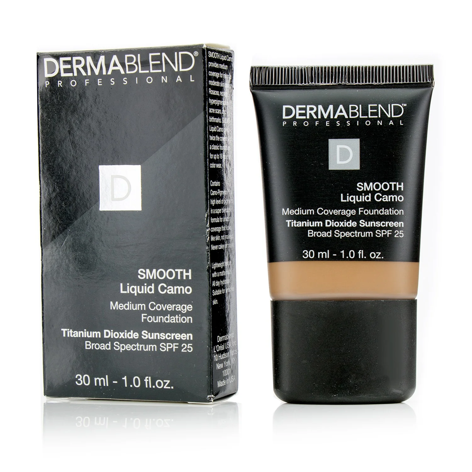 Dermablend Smooth Liquid Camo Foundation SPF 25 (Medium Coverage) - Bisque (30W)  30ml/1oz