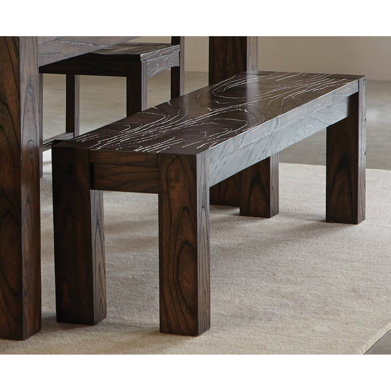 Coaster 121153 Calabasas Dark Brown Dining Bench