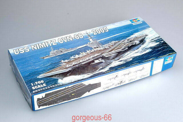 1/700 Trumpeter USS Nimitz CVN-68 Aircraft Carrier 2005