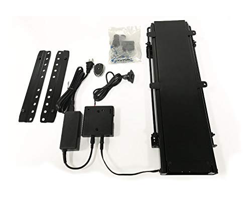 Whisper Ride 700 Motorized TV Lift for TVs up to 50”, 5-Year Warranty, Danish Engineered for a Thinner Profile, Increased Stability & Safety