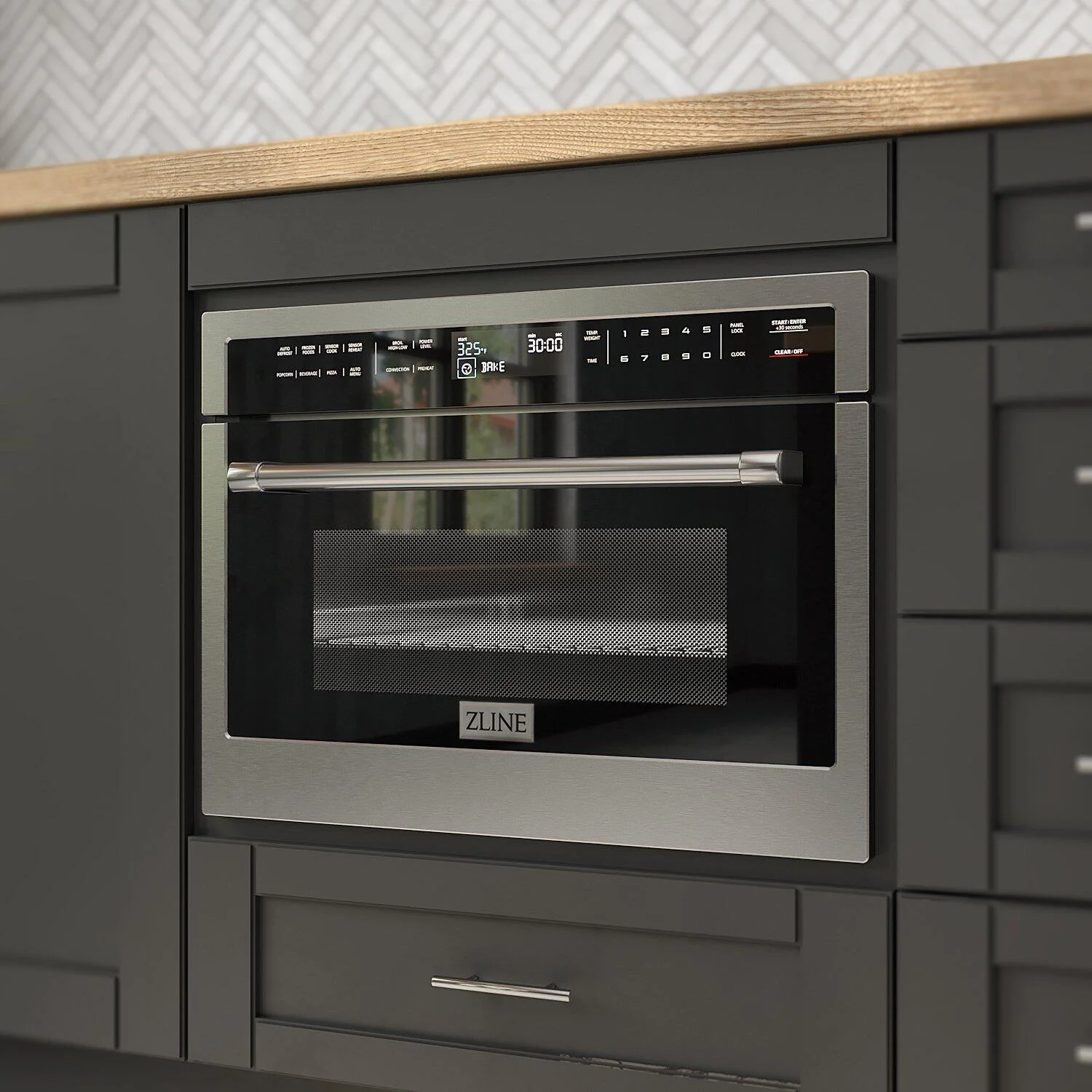 ZLINE 24 Microwave Oven in Stainless Steel