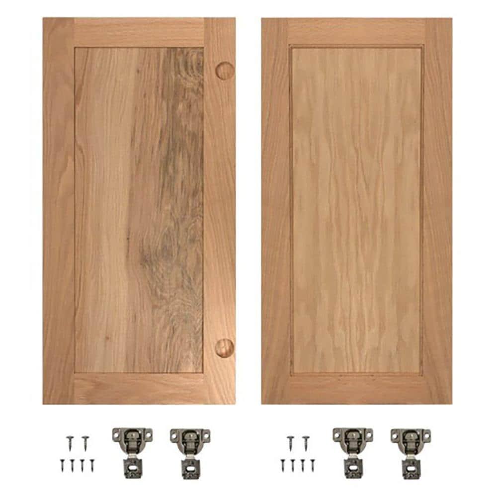 InvisiDoor Bookcase Door Accessory Finish: Red Oak, Size: 32x22 H x 16x22 W x 1x22 D ID.DOOR32FP.RO