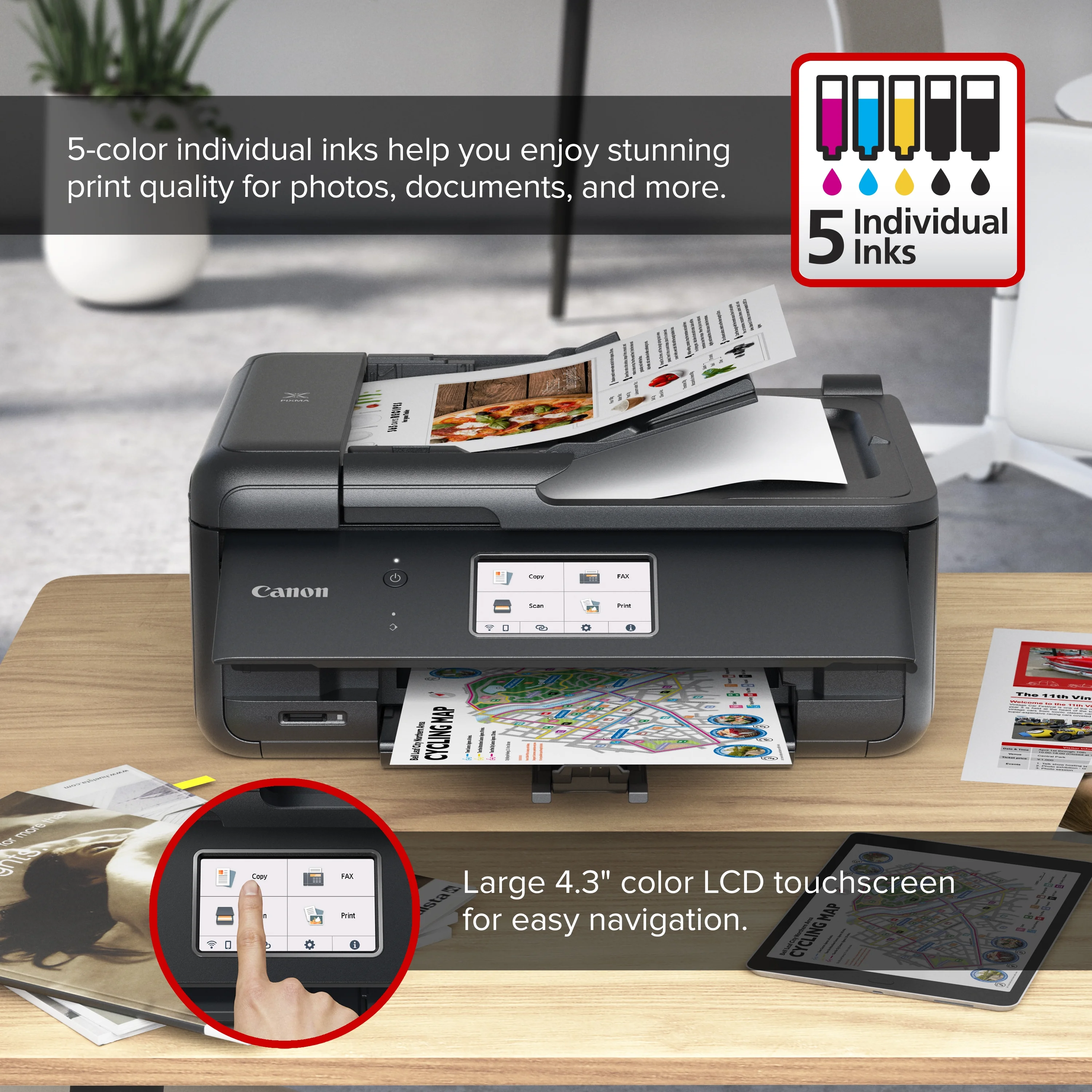 PIXMA TR8620a Wireless Inkjet All-In-One Printer
