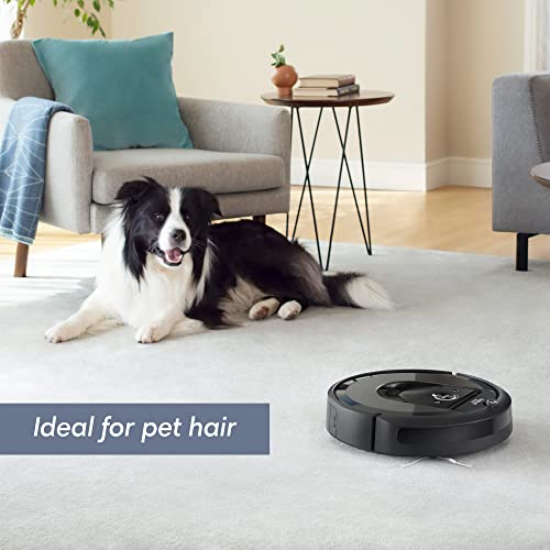 iRobot Roomba i3+ EVO (3550) Self-Emptying Robot Vacuum – Now Clean by Room with Smart Mapping, Empties Itself for Up to 60 Days, Works with Alexa, Ideal for Pet Hair, Carpets​, Roomba i3+