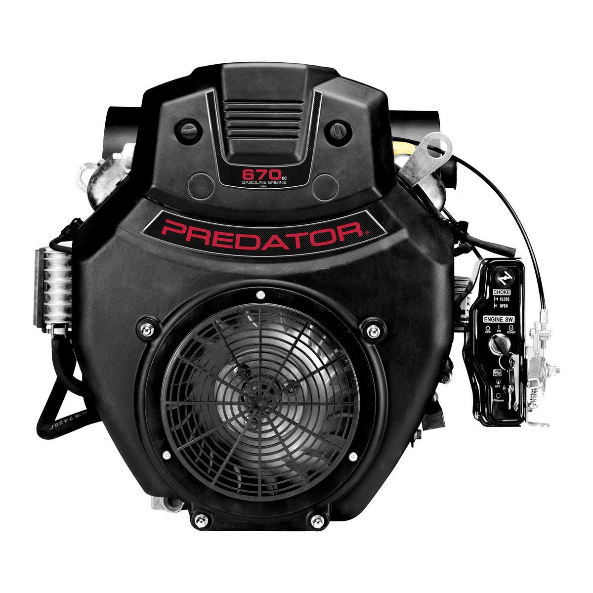 PREDATOR 22 HP (670cc) V-Twin Horizontal Shaft Gas Engine, EPA