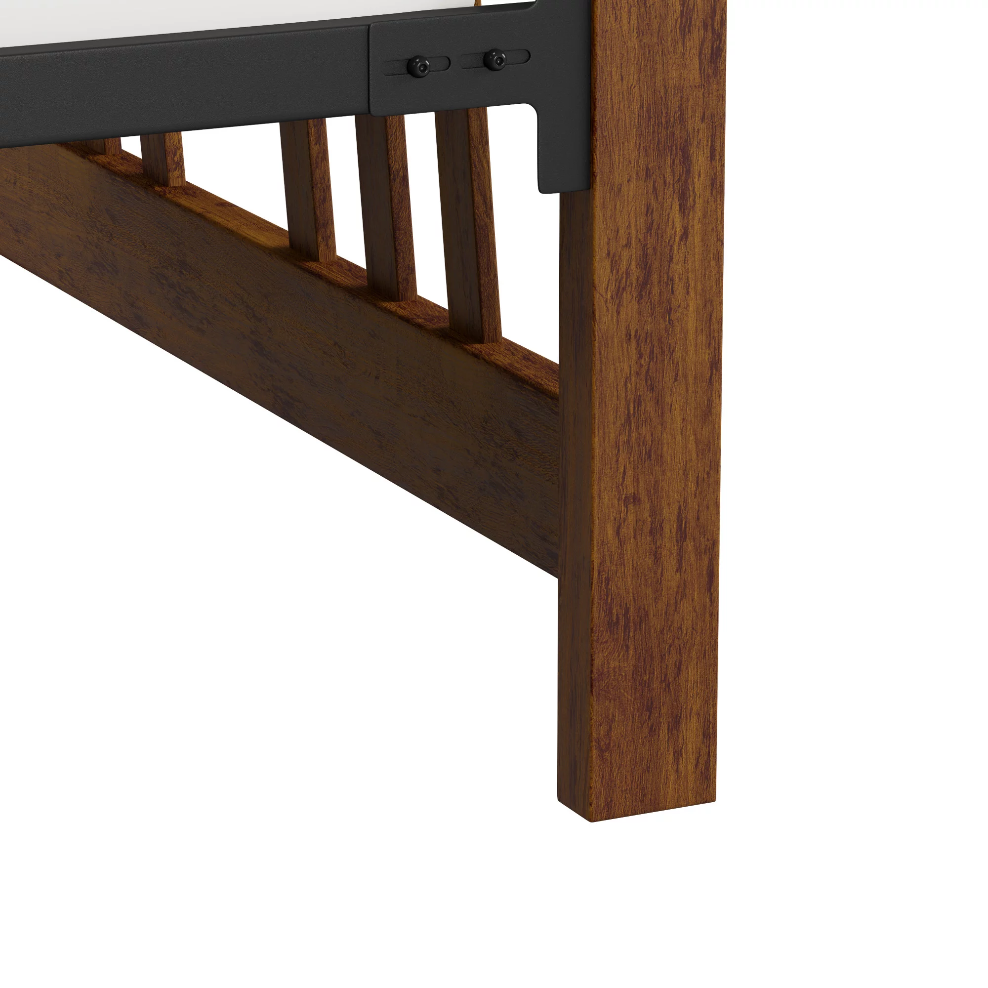 Hillsdale Furniture Dorchester Wood Mission-Style Twin Daybed, Walnut