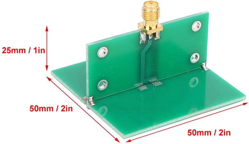 Isometric Helical Antenna, 2.4Ghz-5.8Ghz Circularly Polarized Antenna UWB Antenna for Transmission and Reception of Radio Signals