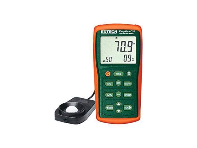 Extech EA33-NIST Light Meter with NIST