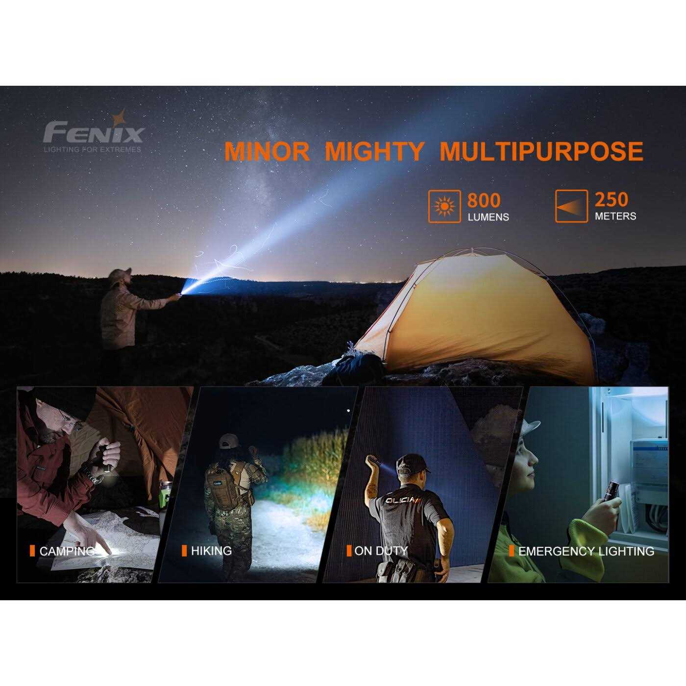 Fenix PD25R Rechargeable EDC Flashlight