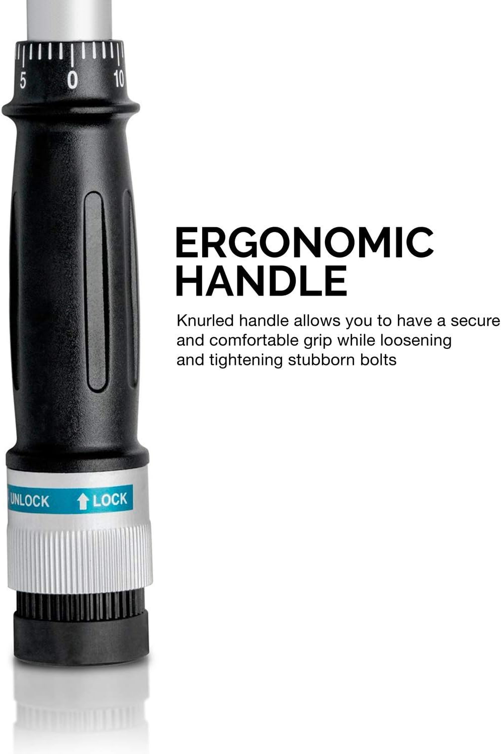 NEIKO PRO 03707B 3/8" Drive Adjustable Click Torque Wrench | SAE | 15-80 Foot-Pound | Chrome Vanadium Steel | 14” Length Pack of 2