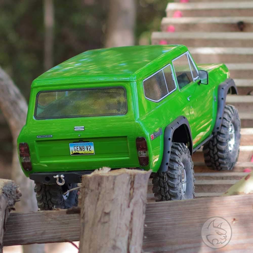 Redcat Racing RC Crawler 1/10 Scale Gen8 V2 International Scout II Off Road Rock Crawler RC Truck – 2.4Ghz Radio Controlled Waterproof Off Road Car – Great for All Terrain – Green