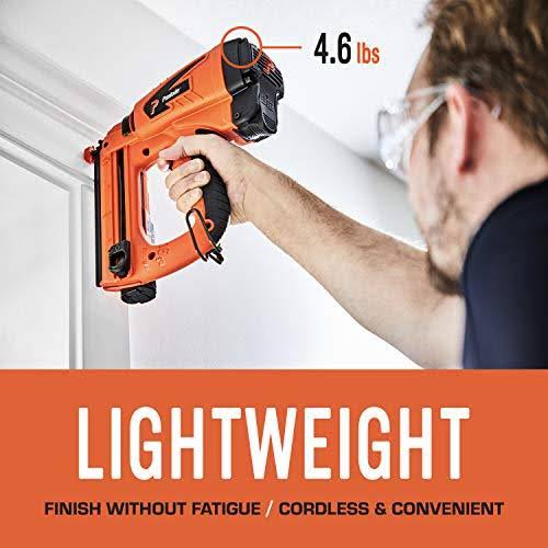 Paslode Cordless Finish Nailer 916000 16 Gauge Battery and Fuel Cell Powered No Compressor Needed