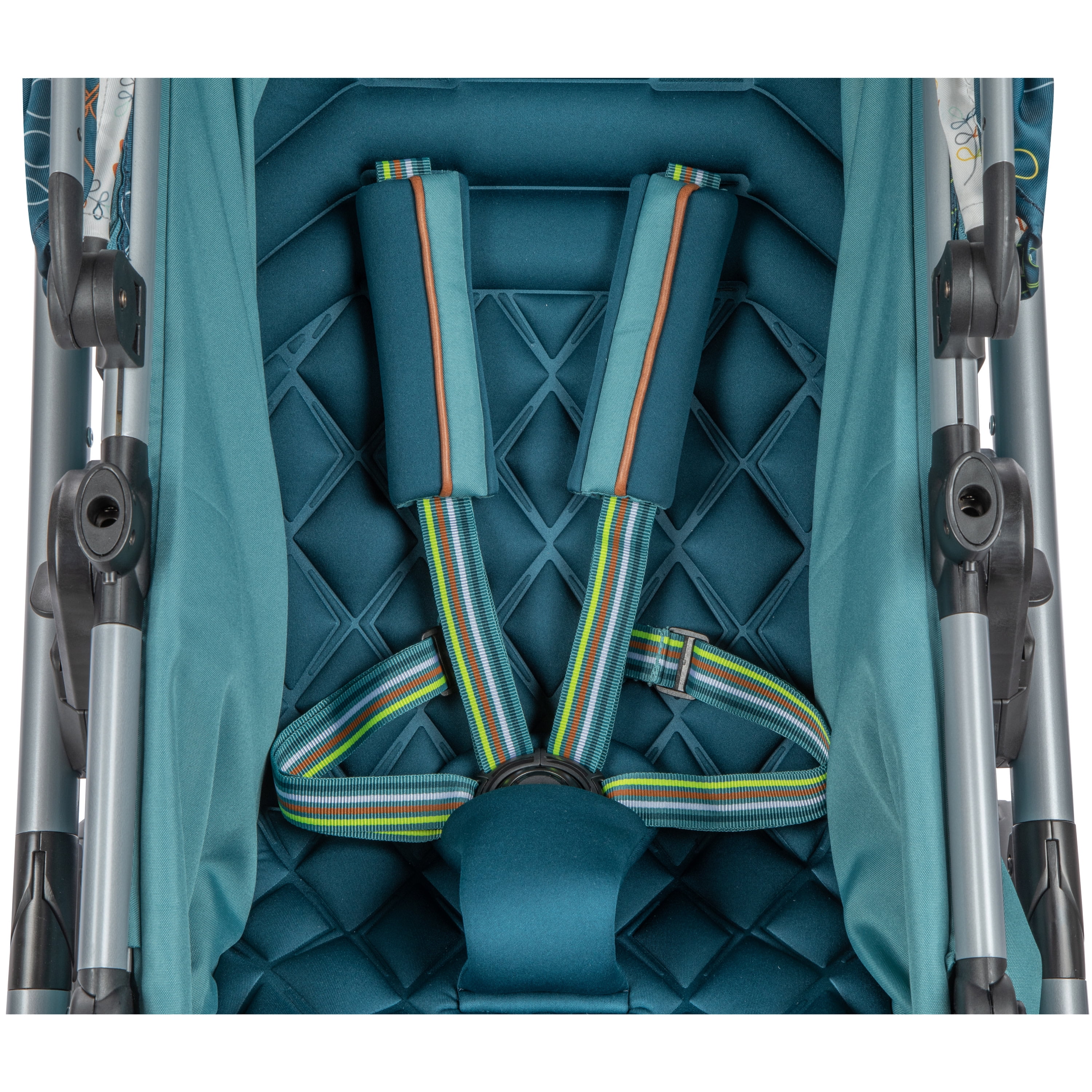 Monbebe Lynx 6 in 1 Modular Travel System Stroller and Infant Car Seat, Leaf