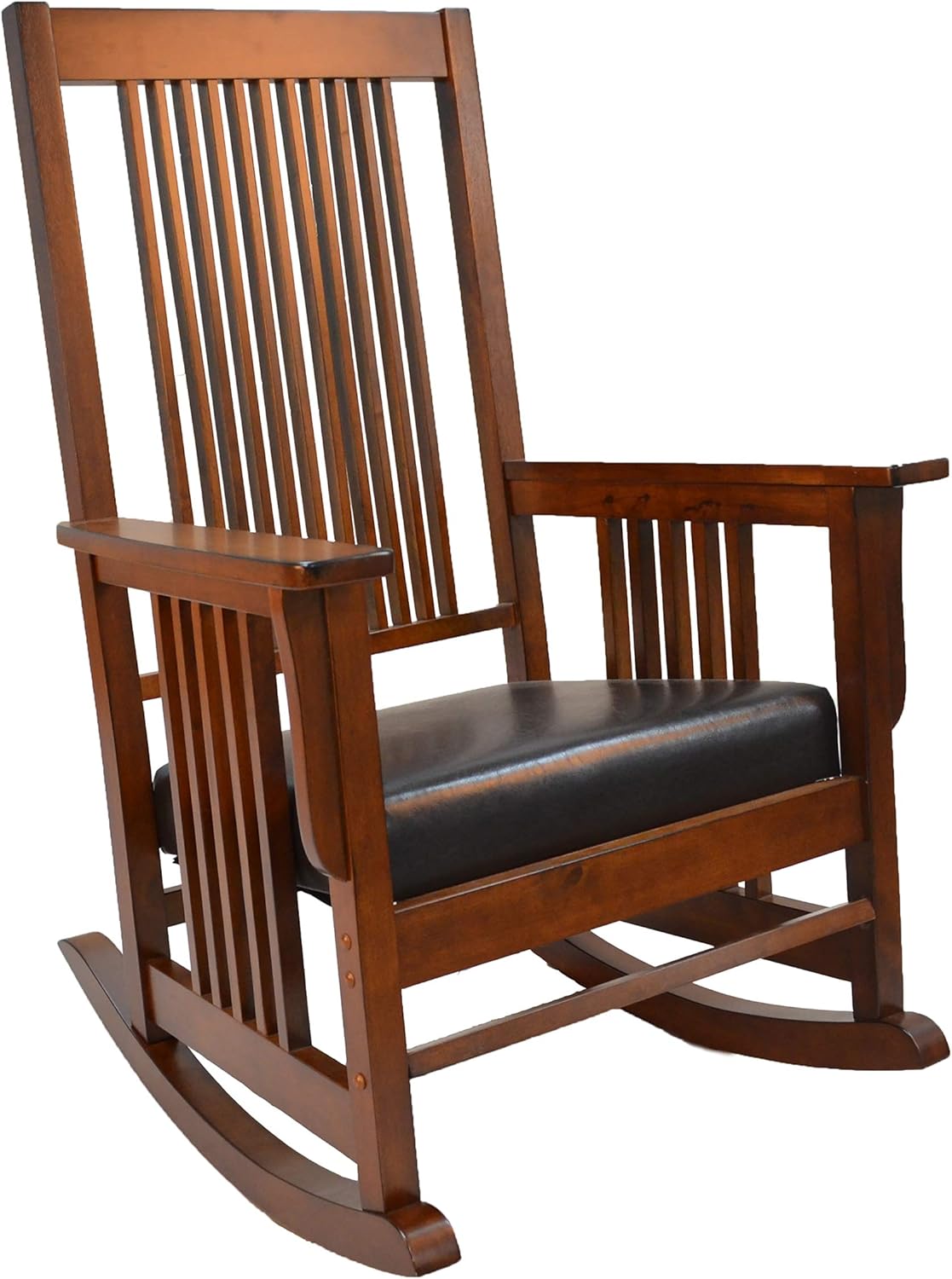 Carolina Chair and Table Chestnut RTA Deluxe Mission Rocker