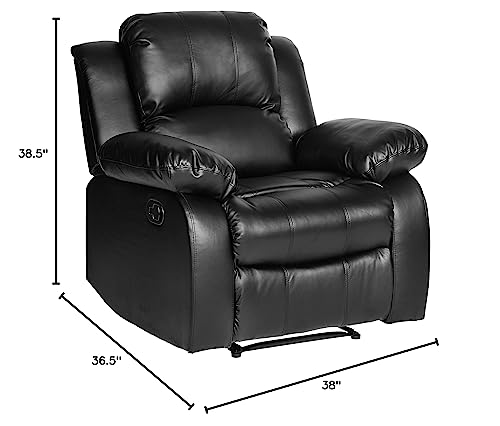 Lexicon Humphreys Wall-Hugger Manual Reclining Chair, Brown