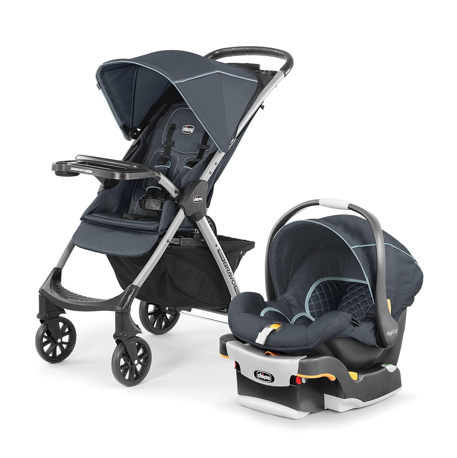 Chicco Mini Bravo Sport Travel System, Carbon