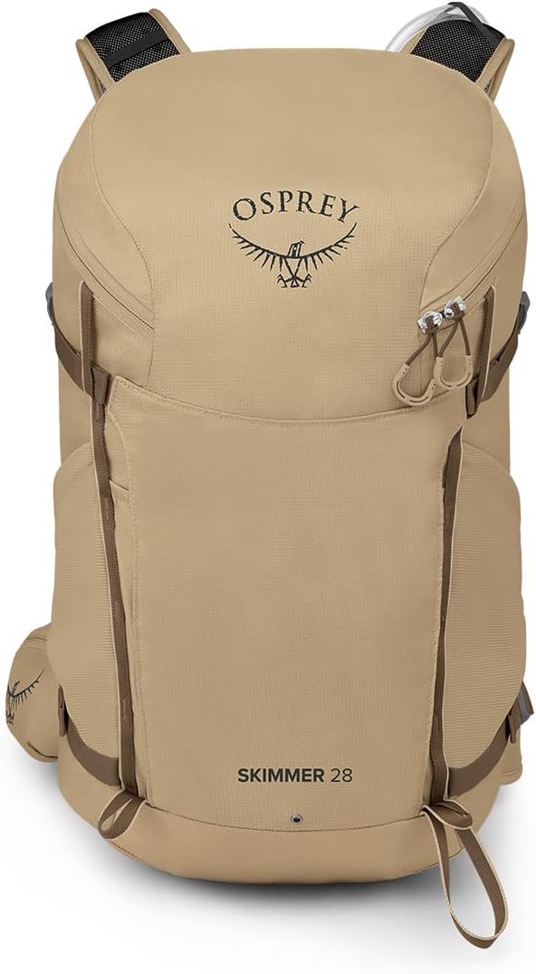 Osprey Skimmer 28L Women's Hiking Backpack with Hydraulics Reservoir, Coyote Brown