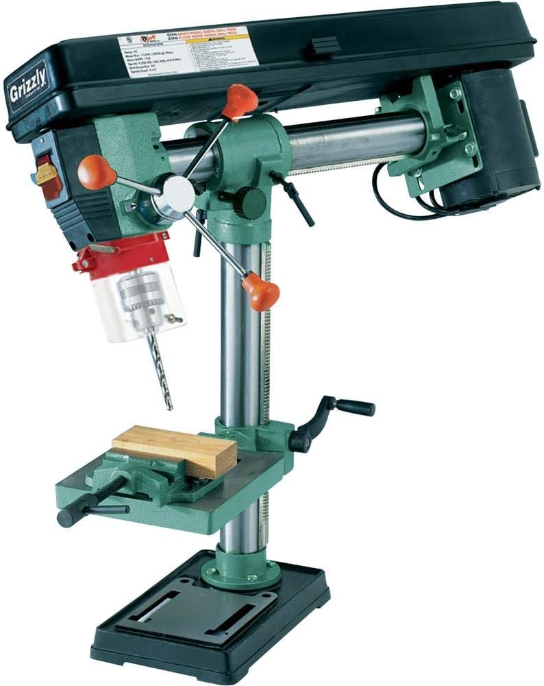 Grizzly Industrial G7945-34" Benchtop Radial Drill Press