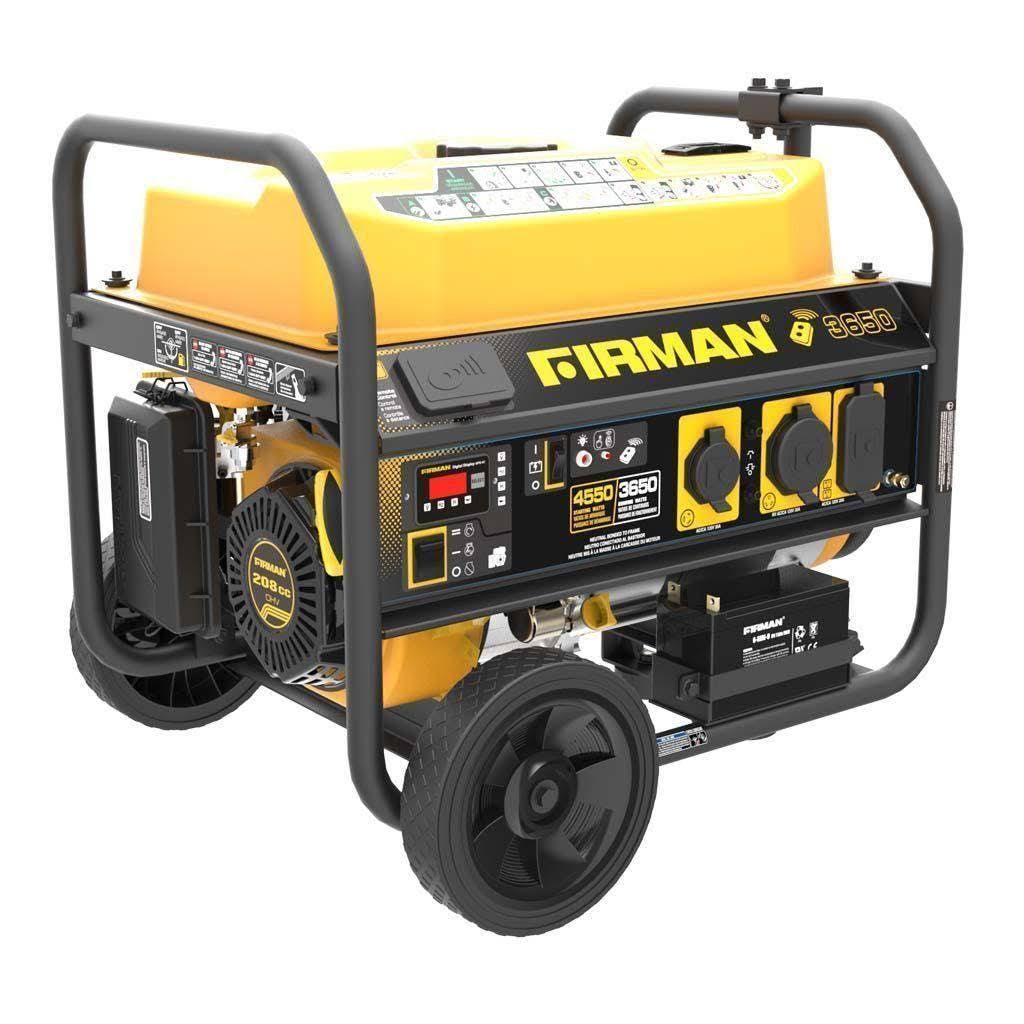 Firman P03608 4550/3650 Watt GAS Remote Start Generator Carb
