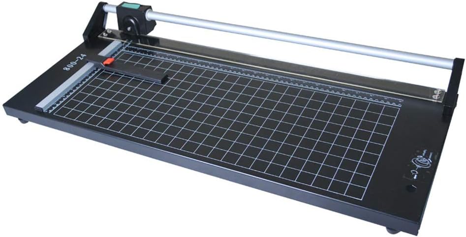 CALCA 24 Inch Precision Rotary Paper Cutter Paper Trimmer 24 inch Manual Sharp Photo Paper Trimmer and Cutters