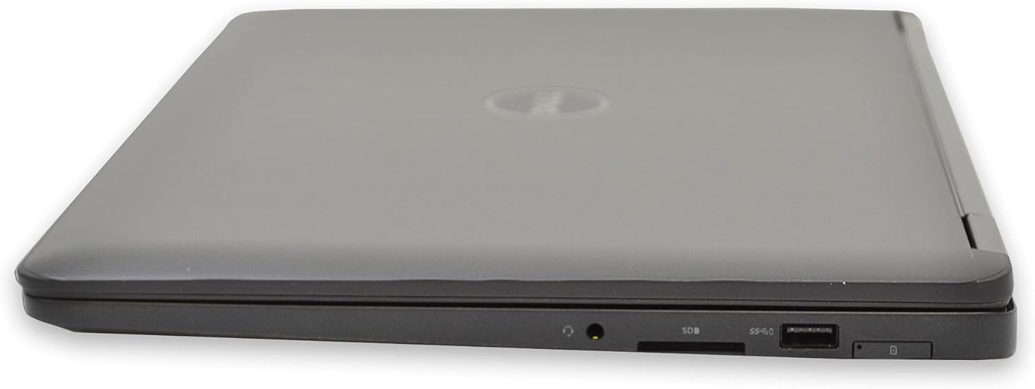 Dell Latitude E7470 Intel Core i5-6300U X2 2.4GHz 16GB 256GB SSD 14in,Black(Renewed)