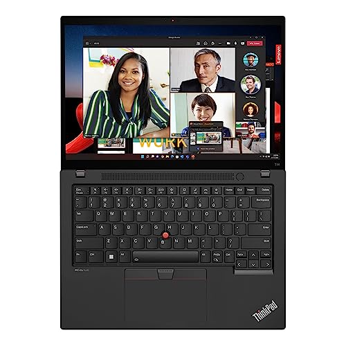Lenovo 2023 Thinkpad T14 Gen 4 Laptop 14" 1920 x 1200 LED-backlit 13th Generation Intel Core i7-1355U 10-Core 16 GB DDR5 512GB SSD Windows 10 Pro 1080P FHD IRRGB Hybrid Camera