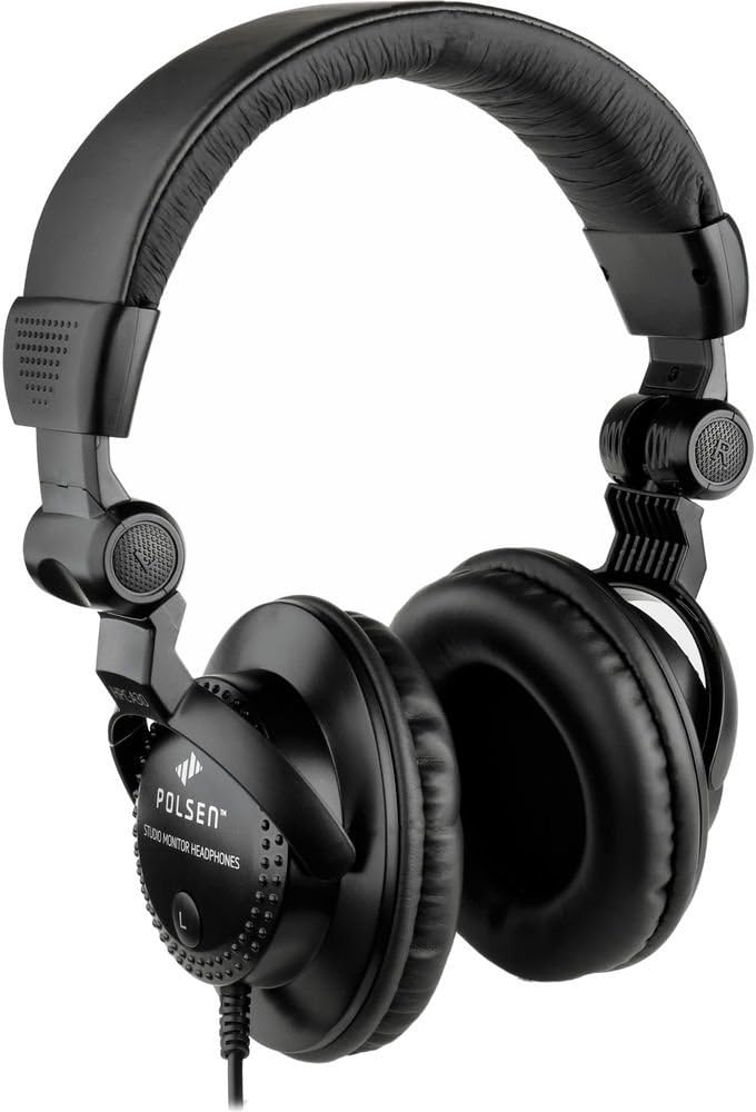 Motu M4 4x4 USB Audio Interface with MXL 770 Cardioid Microphone (Black), HPC-A30 Studio Monitor Headphones & XLR Cable Bundle