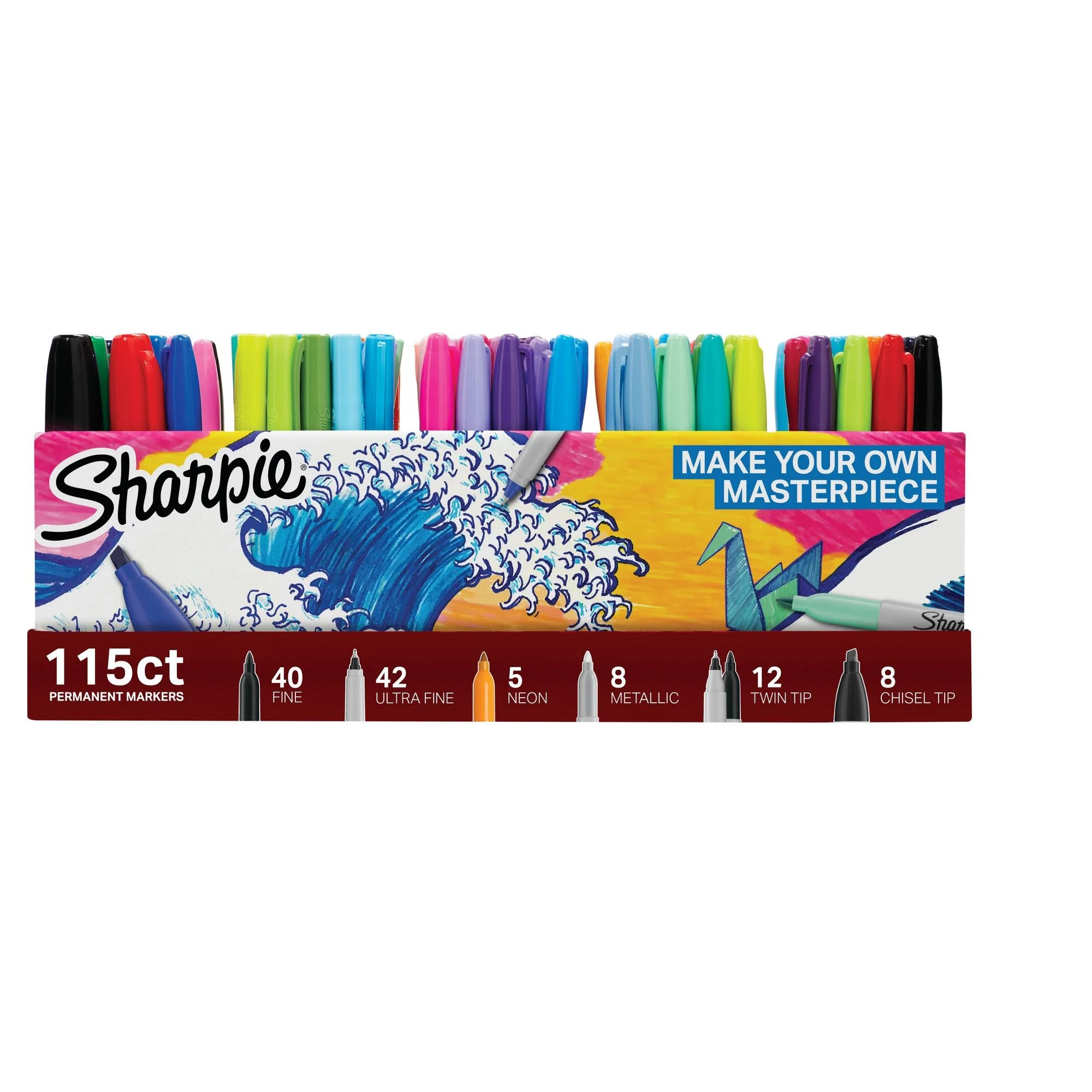 Sharpie Permanent Markers Ultimate Collection - 115 count