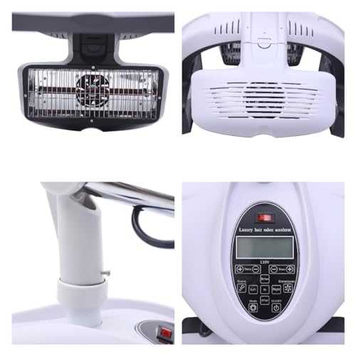Salon Hairdresser,Professional Hair Dryer,Wall Mounted Hair Color Processor,Hair Drying Machine,Hair Treatment Steamer with Timer for Beauty Hair Salon Equipment 110V 1250W