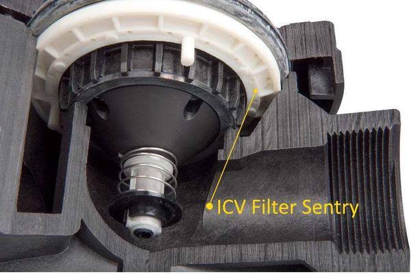 Hunter ICV Global Valves w/ Filter Sentry-Size:1 inch