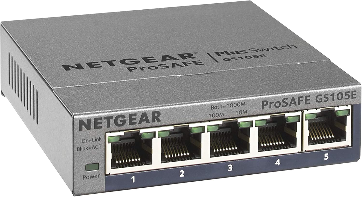 NETGEAR 24-Port Gigabit Ethernet Unmanaged Switch (JGS524) - Desktop or Rackmount, and Limited Lifetime Protection