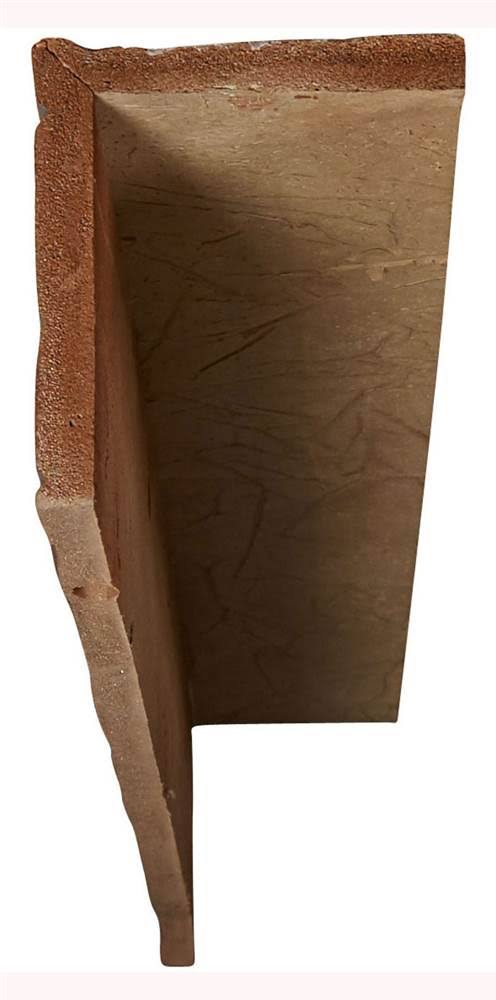 Ekena Millwork BMRW2C0100X040X120PE 10x22W x 4x22H x 10&L 2-Sided (L-beam) Riverwood Endurathane Faux Wood Ceiling Beam, Natural