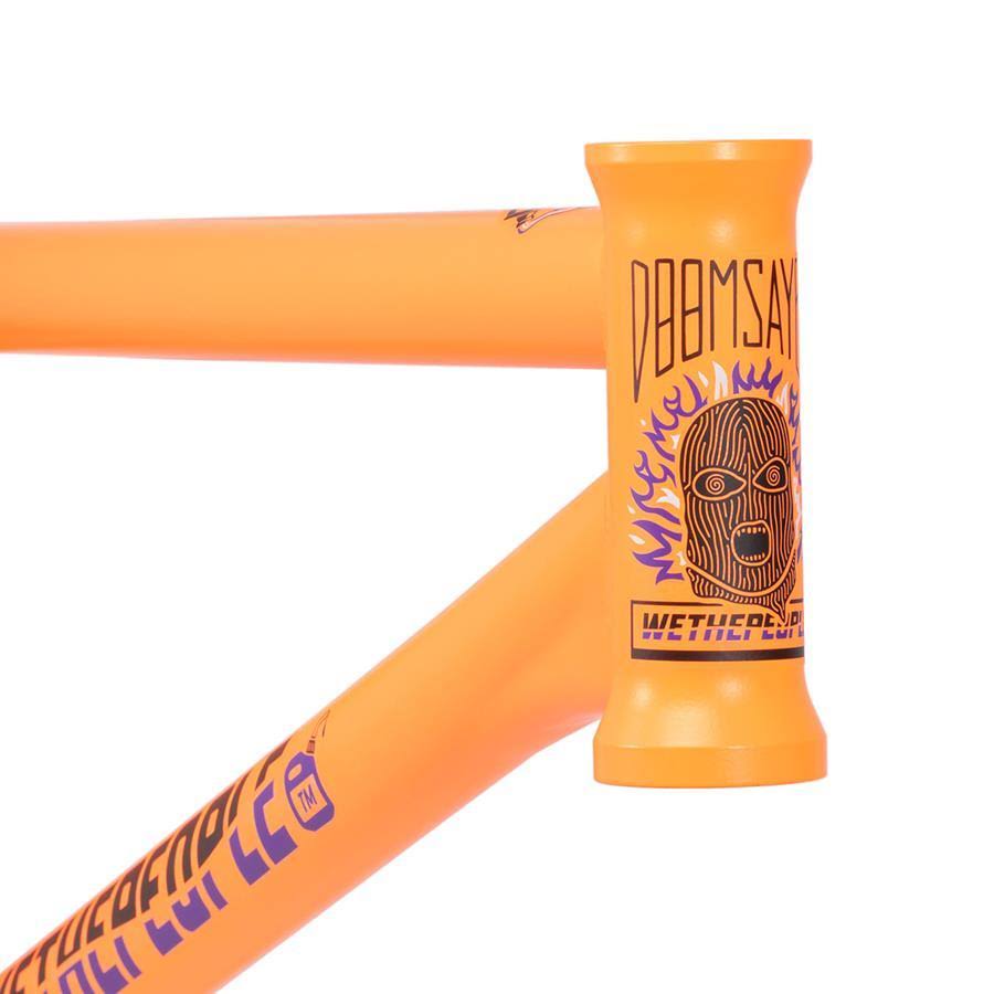 We The People Doomsayer BMX Frame - 20.5x22 TT Matt Translucent Purple