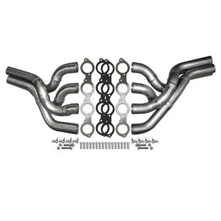 Dynatech 760-44410 Long Tube BBC Side Exit Header Kit, 2.38-2.50