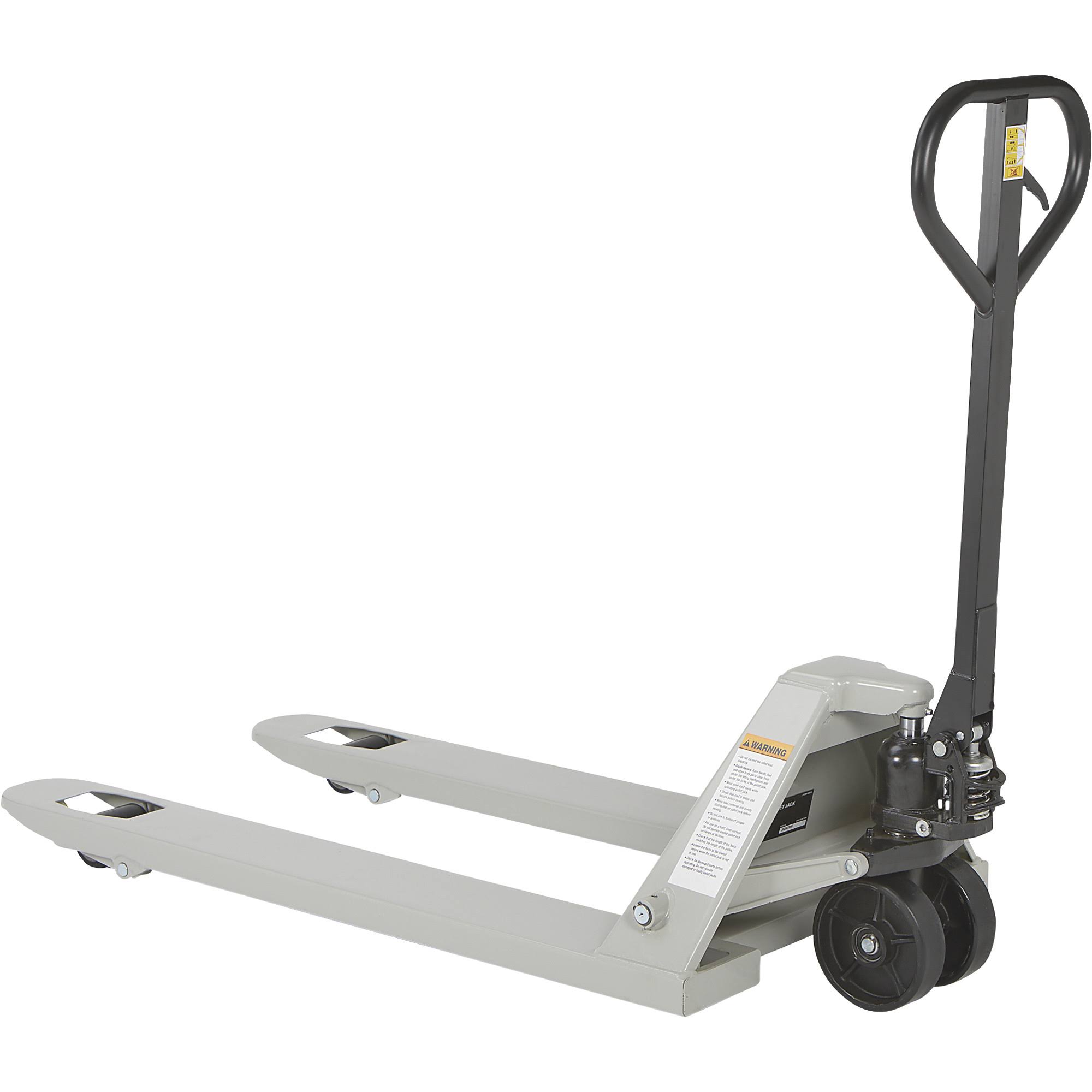 Strongway Pallet Jack - 5500-Lb. Capacity, 61inch L x 27inch W, Model 51-S00