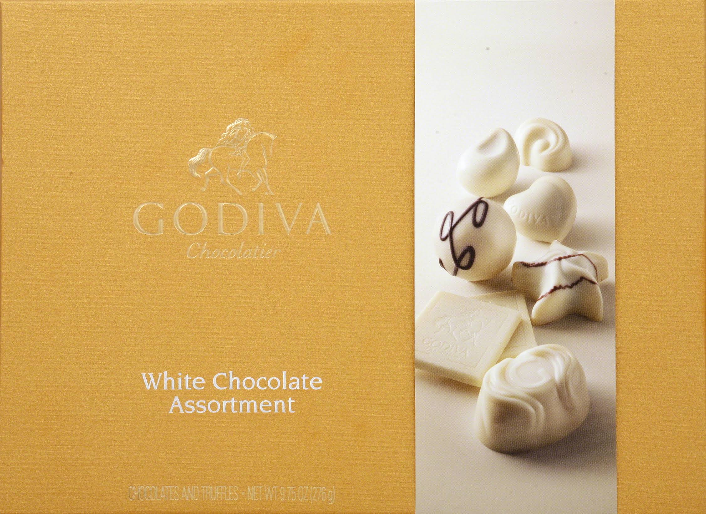Godiva Chocolatier White Chocolate Assortment - 9.75 oz