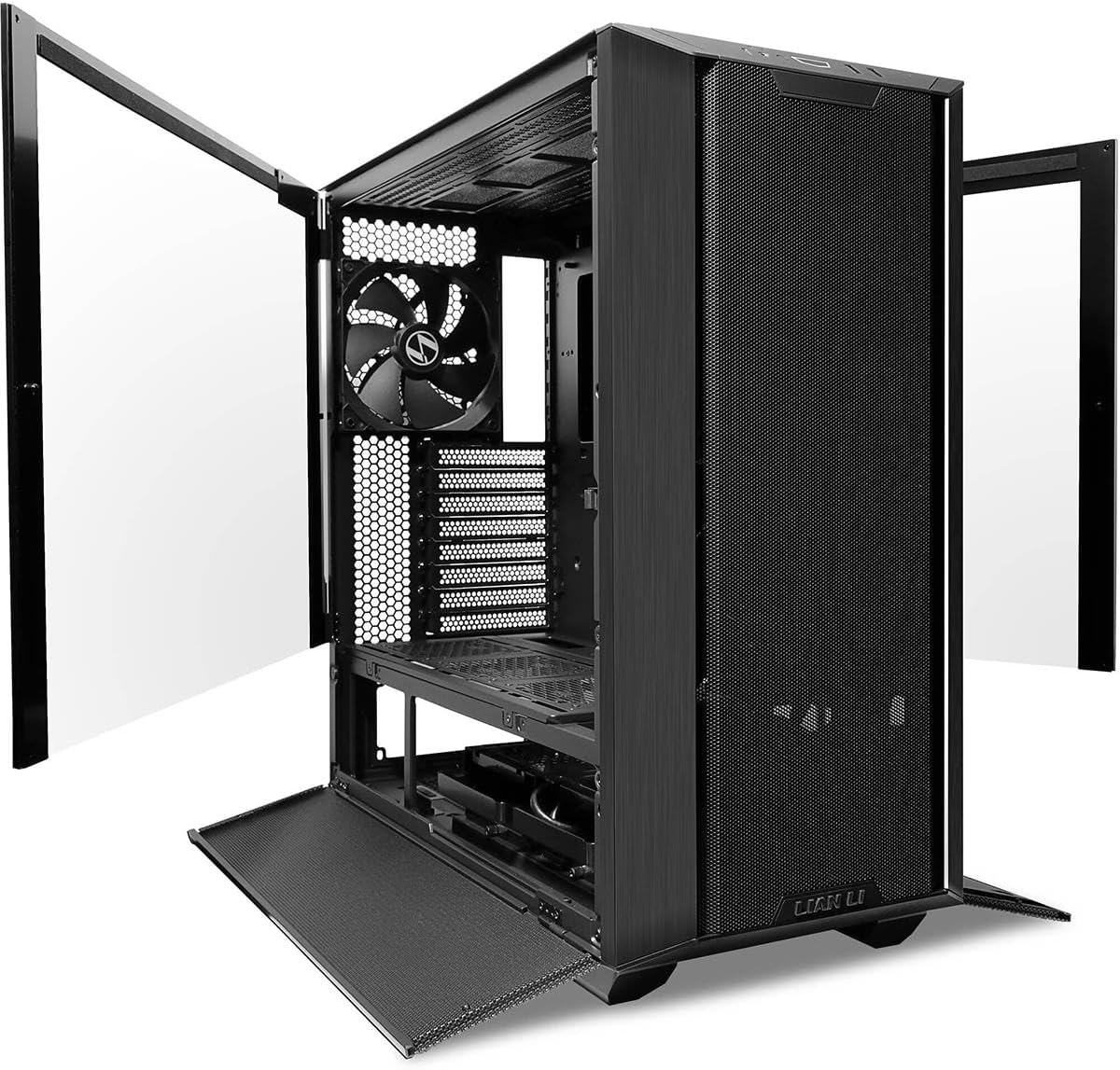 Lian-Li LANCOOL III Tempered Glass E-ATX Mid-Tower Computer Case, Black