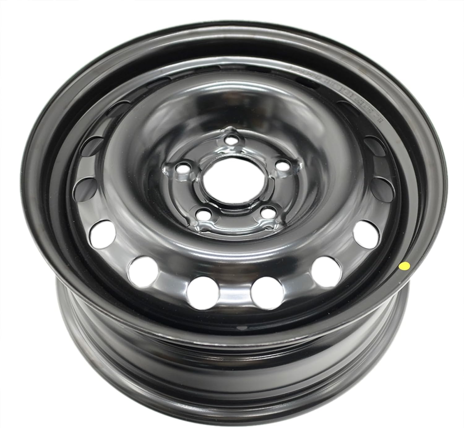 16" 16x6.5 Set of 4 Black Steel Wheels For Nissan Sentra 2013-2019 OEM Design Replacement Rim