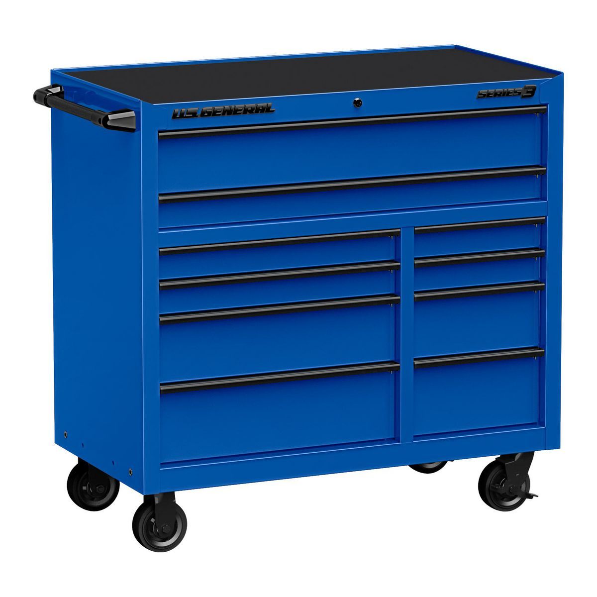U.S. GENERAL 42 in. x 22 in. Roll Cab, Series 3, Blue