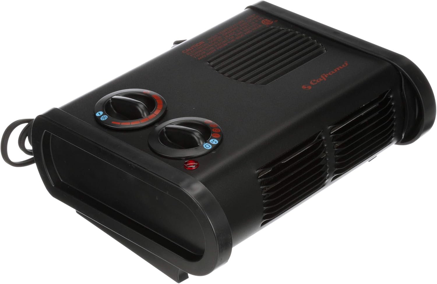 Caframo True North Heater. Low Profile, Quiet, Powerful Heater for Work and Home. Black, 11.25" x 8" x 5" (9206CABBX)