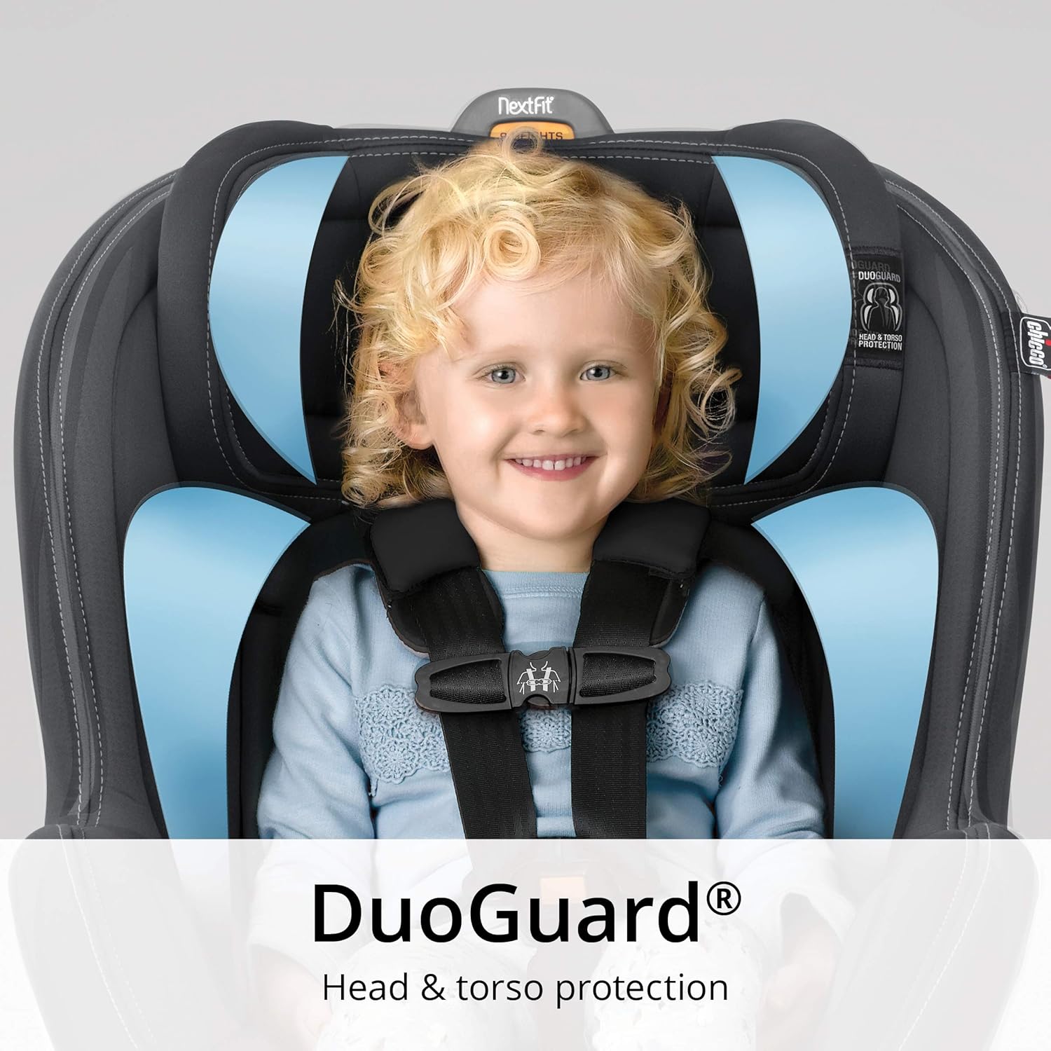Chicco NextFit Max Zip Air Convertible Car Seat - Atmosphere