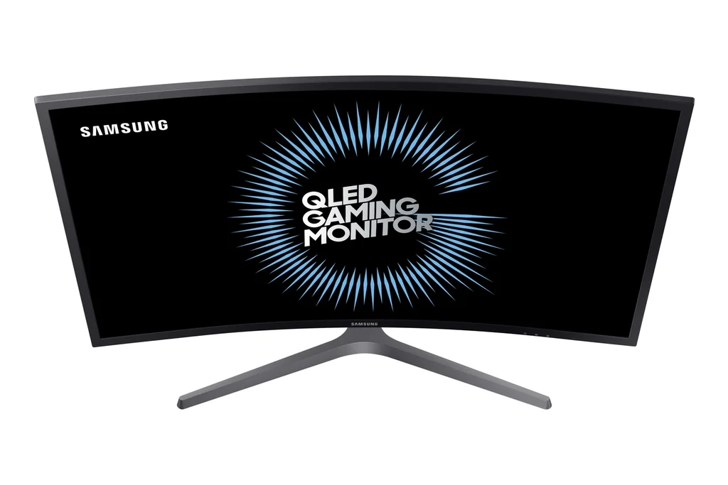 SAMSUNG 27" Curved QLED Gaming Monitor with Quantum Dot (2560 x 1440) Monitor LC27HG70QQNXZA