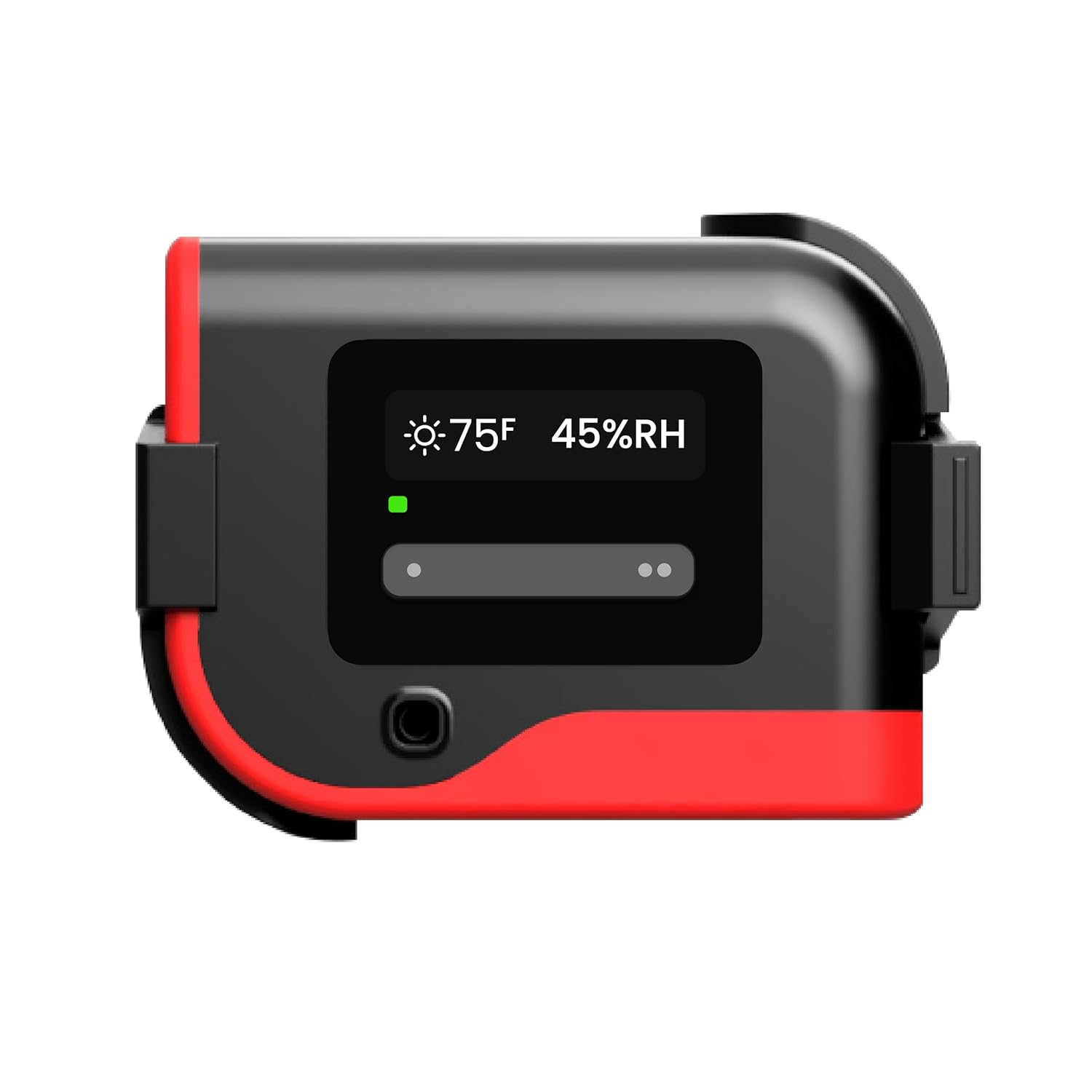 Wireless Temperature & Humidity Monitor - tempCube Sensor with WiFi Connectivity, Email Alerts 24/7, No Subscription Required. Ideal for Greenhouses, Wine Cellars, Server Rooms, RVs, Freezers, Labs.