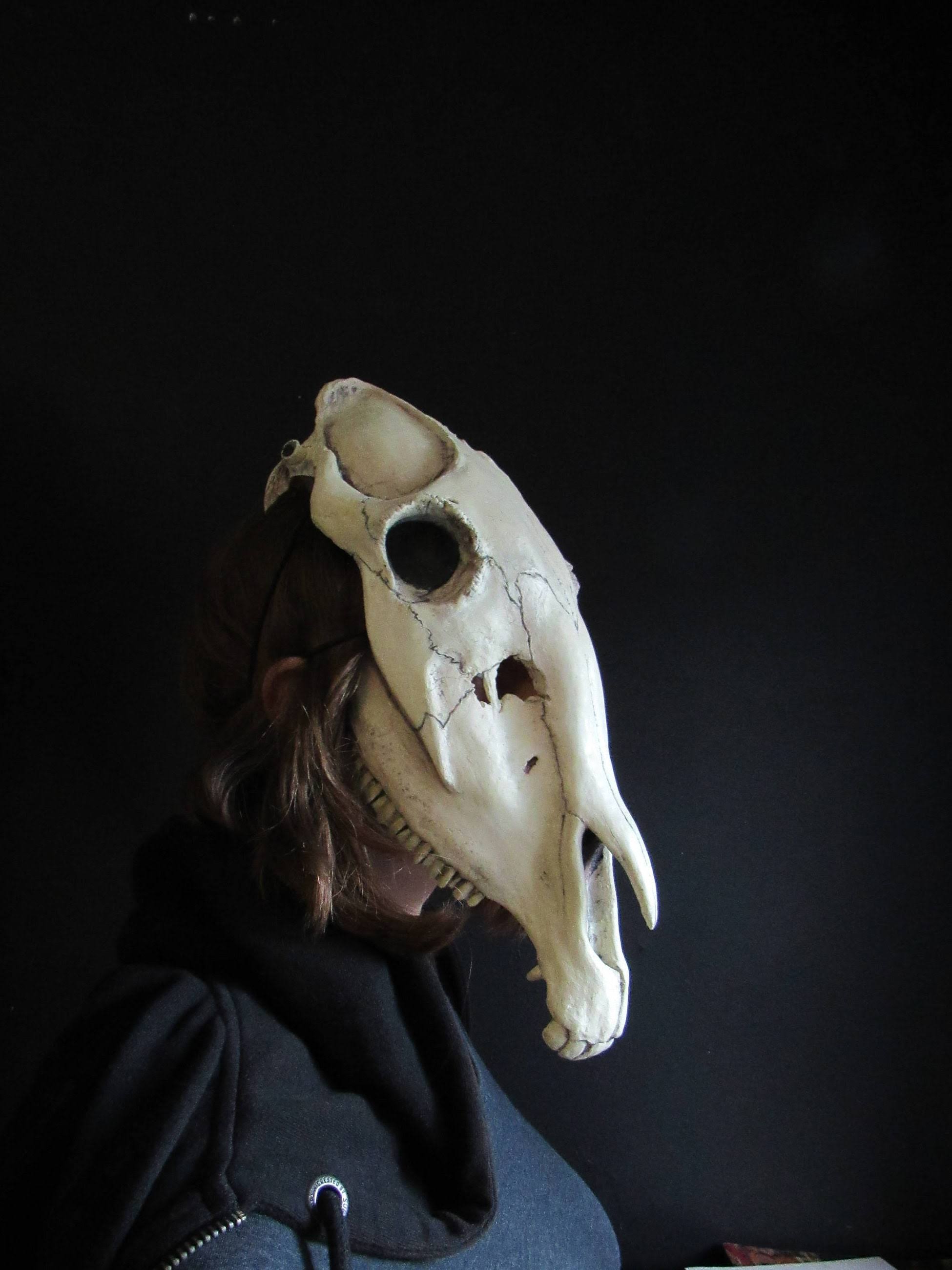 Horse Skull Mask Shaman Animal Cosplay Accessories