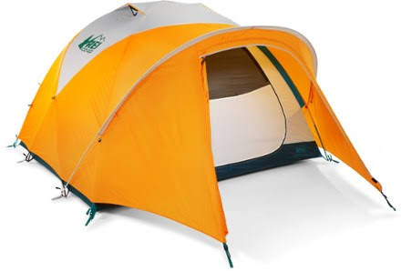 Rei Co-op Base Camp 4 Tent Orange